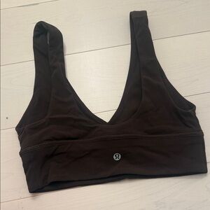 lululemon athletica Dark Brown Sports Bra